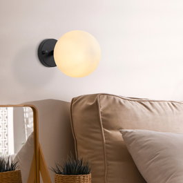Opviq Atmaca - 10230 Lámpara de pared con tapa de cristal